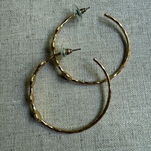 Elegant Gold Hoop Earrings